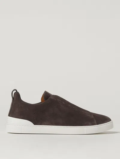 Zegna Sneakers  Men Color Brown
