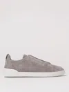 Zegna Sneakers Fabric Flat Sole In Gray
