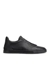 ZEGNA LOW TOP TRIPLE STITCH SNEAKERS