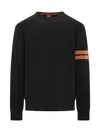 Zegna Sophisticated Knit Pullover In Black