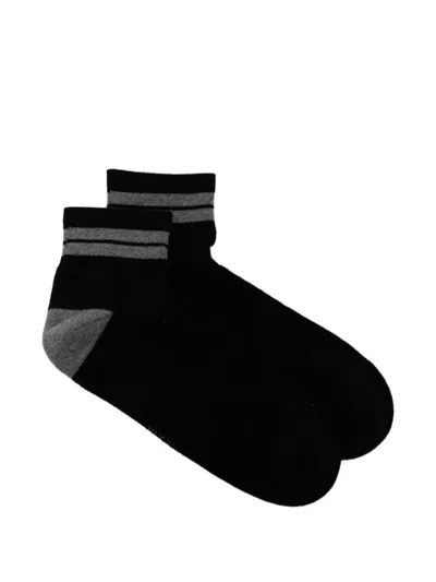 Zegna Sport Allure Socks In Black