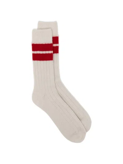 Zegna Sport Socks In Neutral