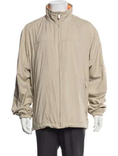 Pre-owned Zegna Sport Windbreaker In Neutrals