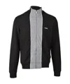 Zegna Sports Zipper Casual Jacket In Black