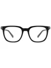 Zegna Square-frame Glasses In 黑色