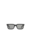Zegna Square Frame Sunglasses In Black