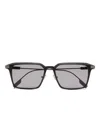 Zegna Square-frame Sunglasses In Grey