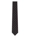 Zegna Slim Square Pattern Ties Collection In Multi