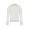 ZEGNA SS24 MEN'S BEIGE CASHMERE AND MULBERRY SILK KNITWEAR