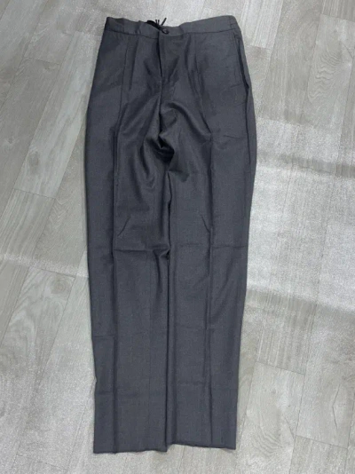 Zegna Straight Casual Pants In Black