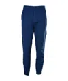 Zegna Straight Casual Pants In Blue