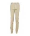 Zegna Wool Chino Pants Featuring Pockets In Nude