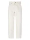 Zegna Roccia Mid-rise Slim Jeans In White
