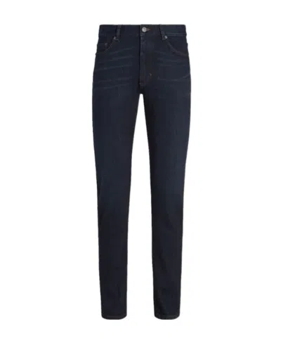 Zegna Straight-leg Jeans In Black
