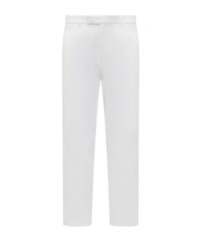 Zegna Winter Chino Pant In White
