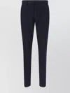Zegna Straight Leg Trousers With Pockets And Loops