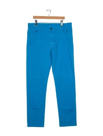 Pre-owned Zegna Straight-leg Jeans In Black