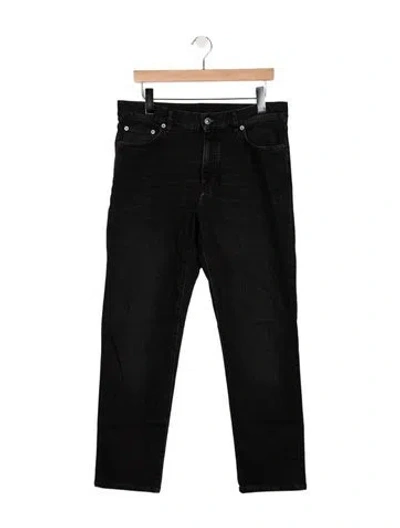 Pre-owned Zegna Straight-leg Jeans In Blue