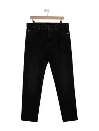Pre-owned Zegna Straight-leg Jeans In Blue