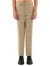 Zegna Straigth Leg Pants In Black