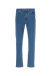 Shop Zegna Stretch Denim Jeans