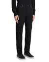 Zegna Stretch Cotton Roccia Jeans In Black