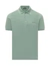 Zegna Green Three-button Polo In Green