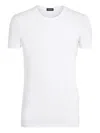 Zegna Stretch-design T-shirt In White