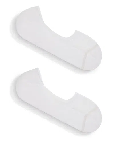 Zegna Stripe-detail Socks In White