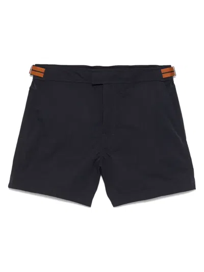 Zegna Badeshorts Mit Streifendetail
