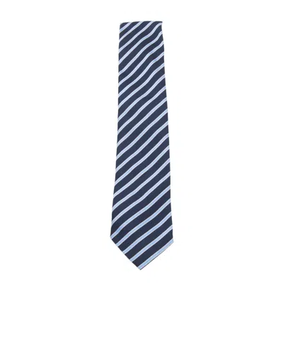 ZEGNA ZEGNA STRIPE TIE