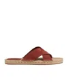 Zegna Suede Espadrilles In Red