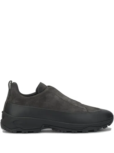 Zegna Casual Sneakers And Slip-on Footwear In Gray