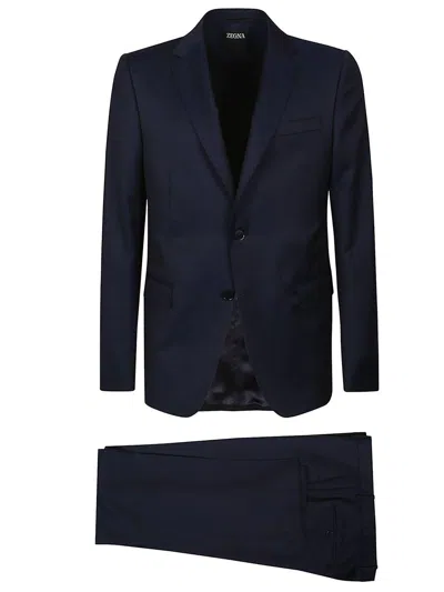 Zegna Suit In Blue