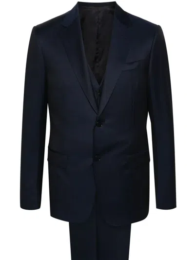 Zegna Suit In Blue