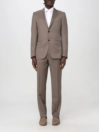 Zegna Suit Men Dove Grey In Gray