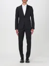 Zegna Long-sleeved Suit In Black