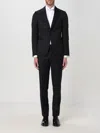 Zegna Long-sleeved Suit In Black