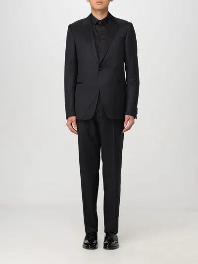 Zegna Suit  Men Color Black