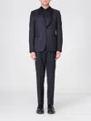 Zegna Suit  Men Color Navy In Navy