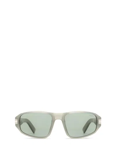 Zegna Sunglasses In Shiny Light Green