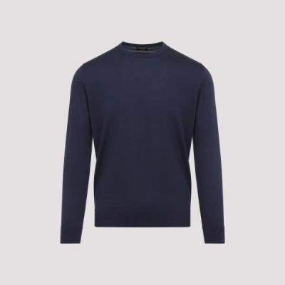 Zegna Sweater 50 In Blue