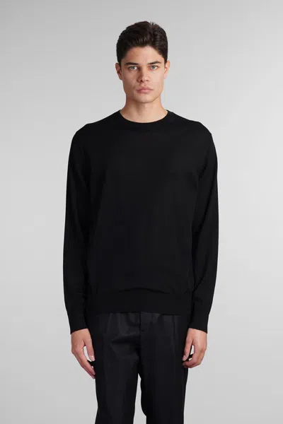 Zegna Wool Blend Crew-neck Sweater In Blue
