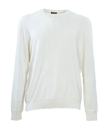 Zegna Sweaters White