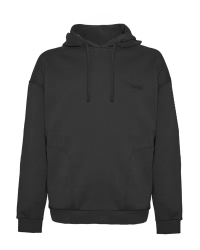 Zegna Long-sleeved Sweatshirt In Black