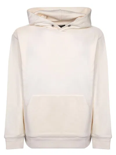 Zegna Man Sweatshirt Ivory Size 42 Cotton, Cashmere In White