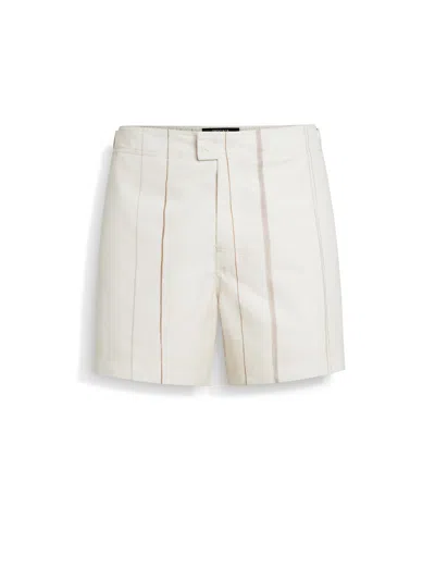 Zegna Swim Trunks In Beige