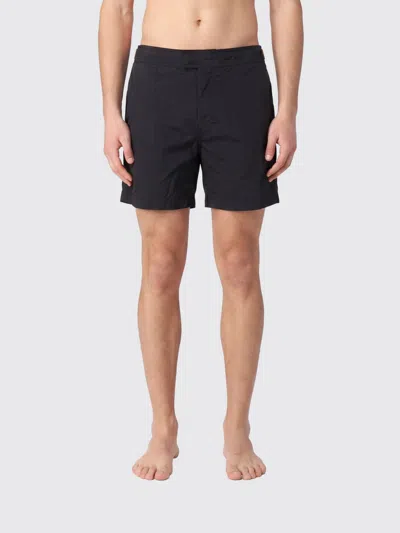 Zegna Swimsuit Men Color Navy In Blue