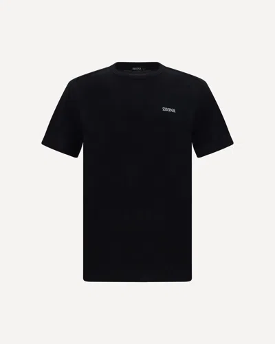 Zegna T-shirts In Black