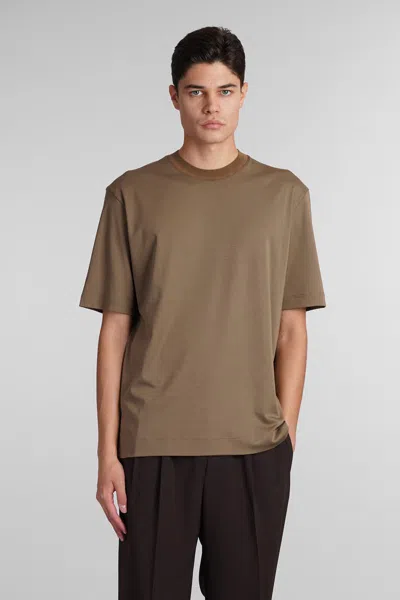 Zegna T-shirt In Green